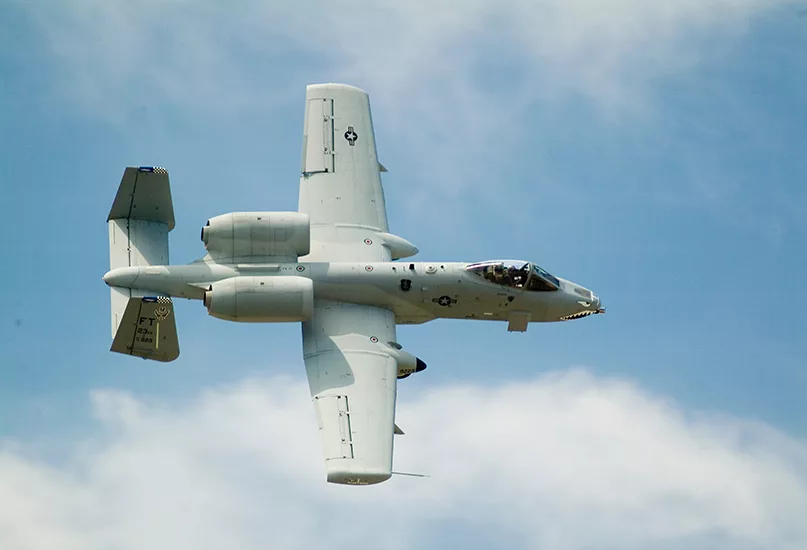 a10 air force attack plane