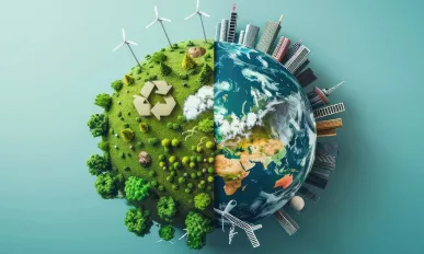 A comparison of resource management in traditional economies versus circular economies